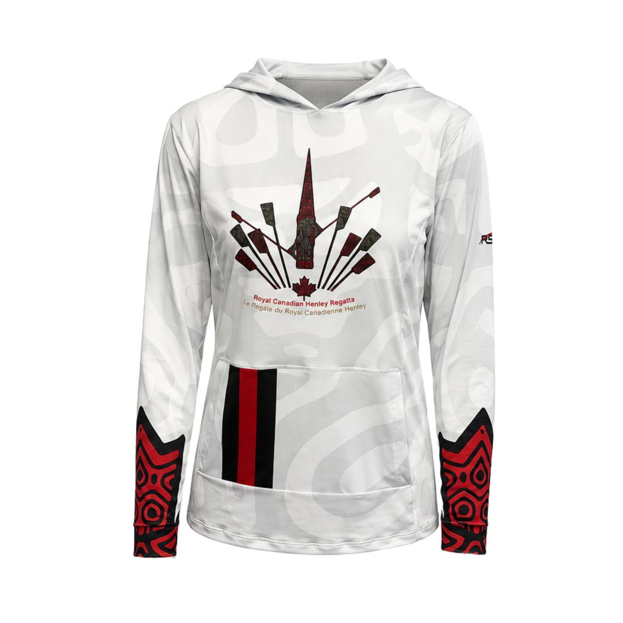 Henley Sub Sun Hoodie Womens