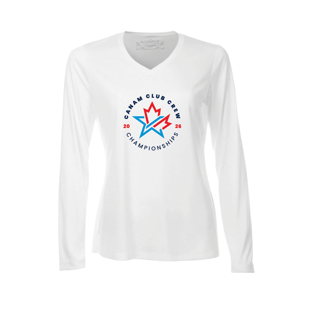 CANAM Champs Names Tech Longsleeve Womens