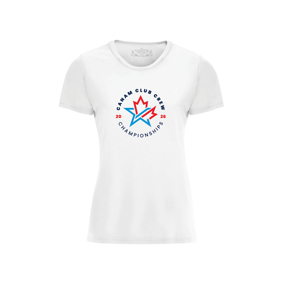 CANAM Champs Names Tech Shortsleeve Womens