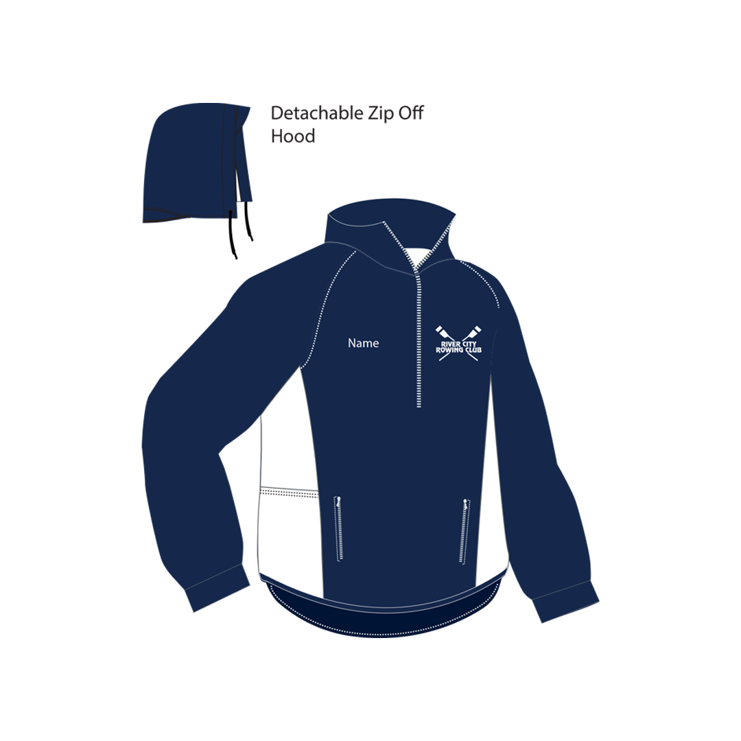RCRC Unisex Half Zip Catch Windshell II