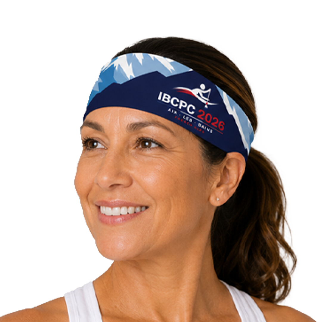 IBCPC France 2026 Sublimated Headbands