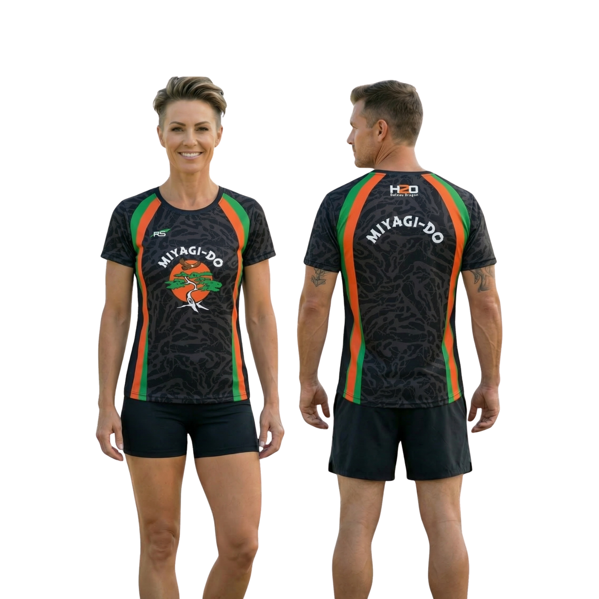 T-shirt de course à manches courtes Miyagi-Do pour Femmes