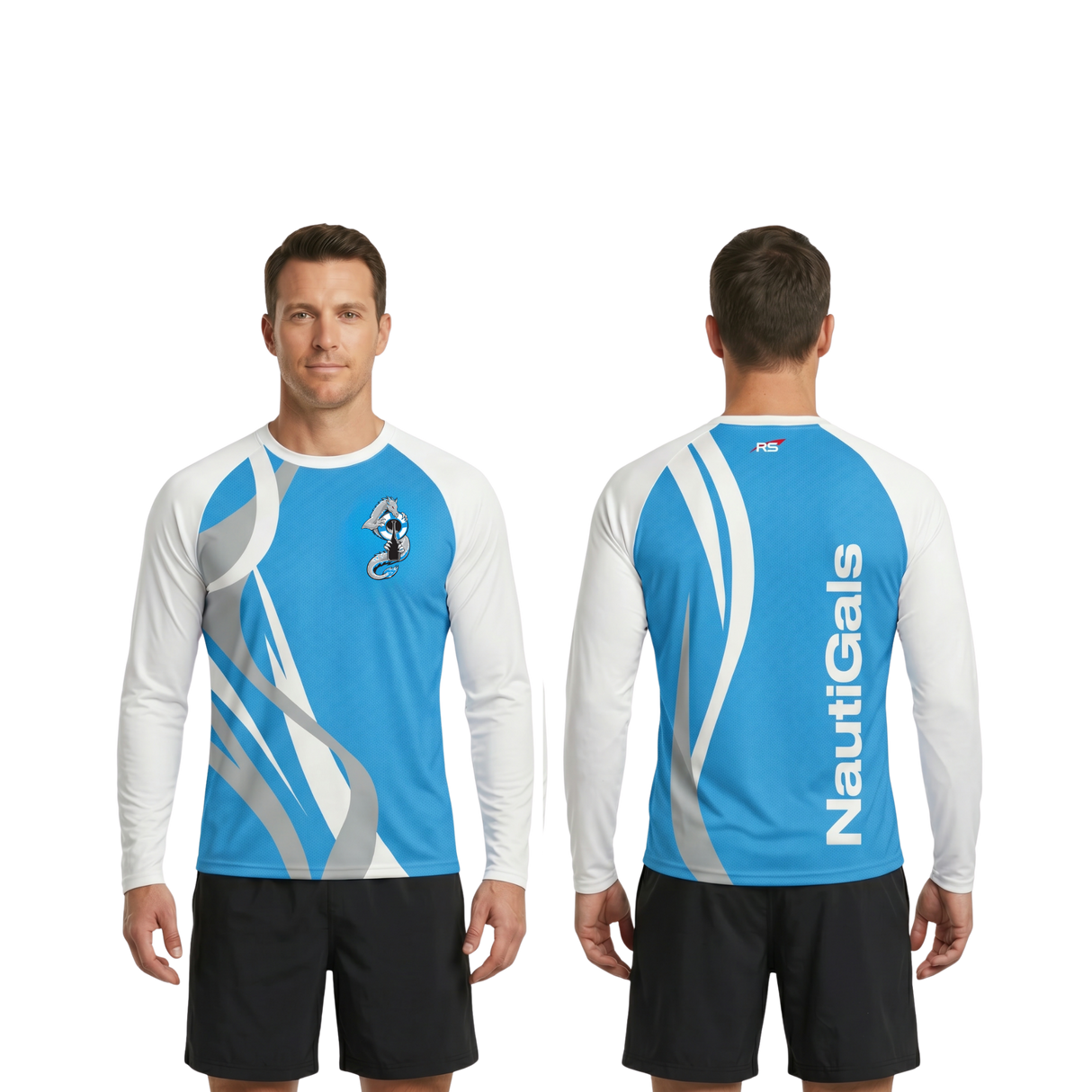 NautiGals LS Race Shirt Mens