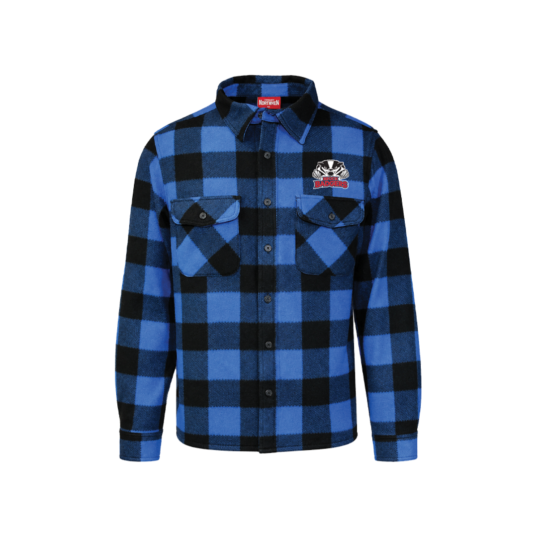 Brock Rowing Fleece Plaid Jacket