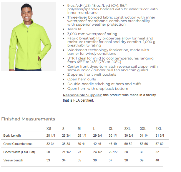 CGC Soft Shell Jacket Mens
