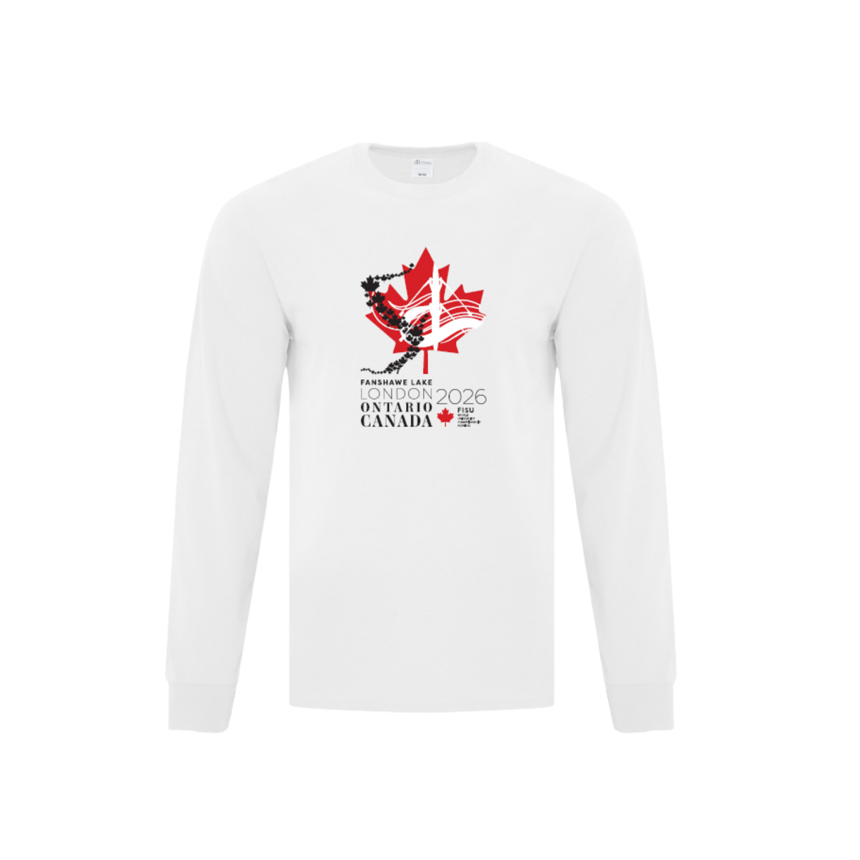 Team Canada FISU Unisex Cotton Longsleeve