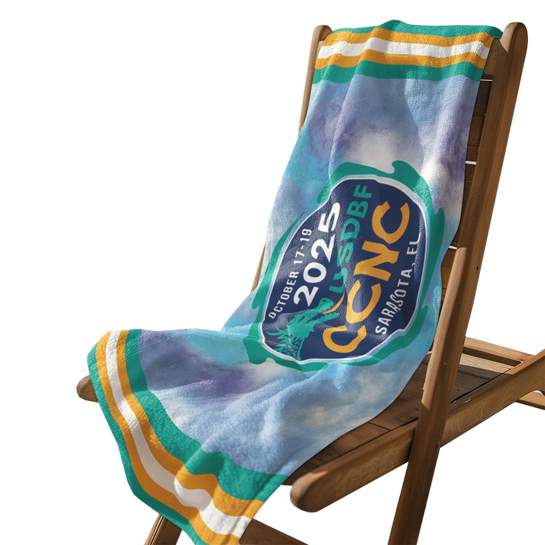 USDBF Club Crew Beach Towel