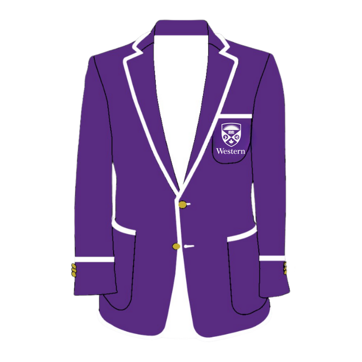 Western Custom Blazer Mens
