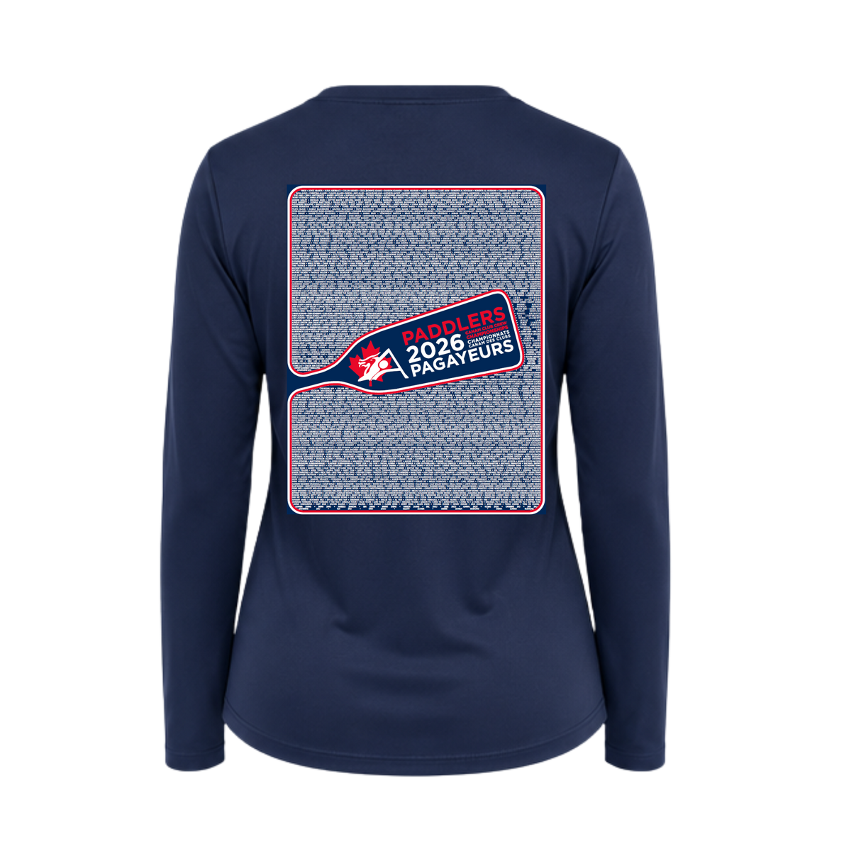 CANAM Champs Names Tech Longsleeve Mens