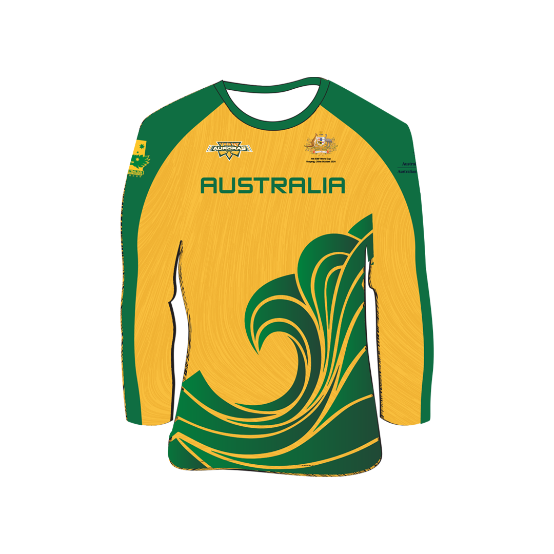 AUSDBF 4th IDBF WC Mens Unisex Sublimated Longsleeve