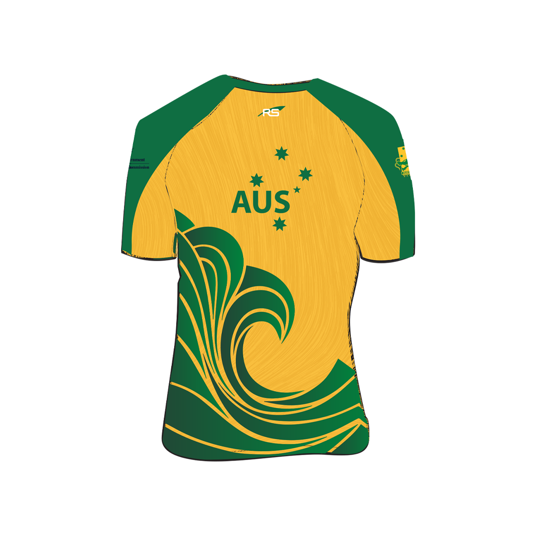 AUSDBF 4th IDBF WC Mens Unisex Sublimated Shortsleeve