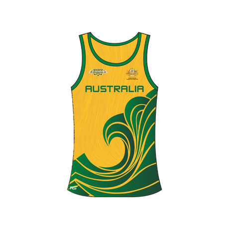 AUSDBF 4th IDBF WC Mens Unisex Sublimated Tank