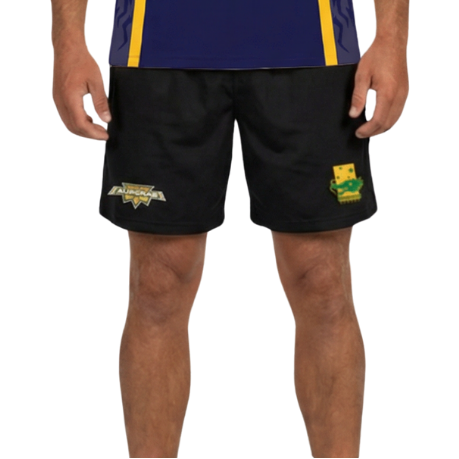 Auroras Universal Black Shorts Mens Unisex