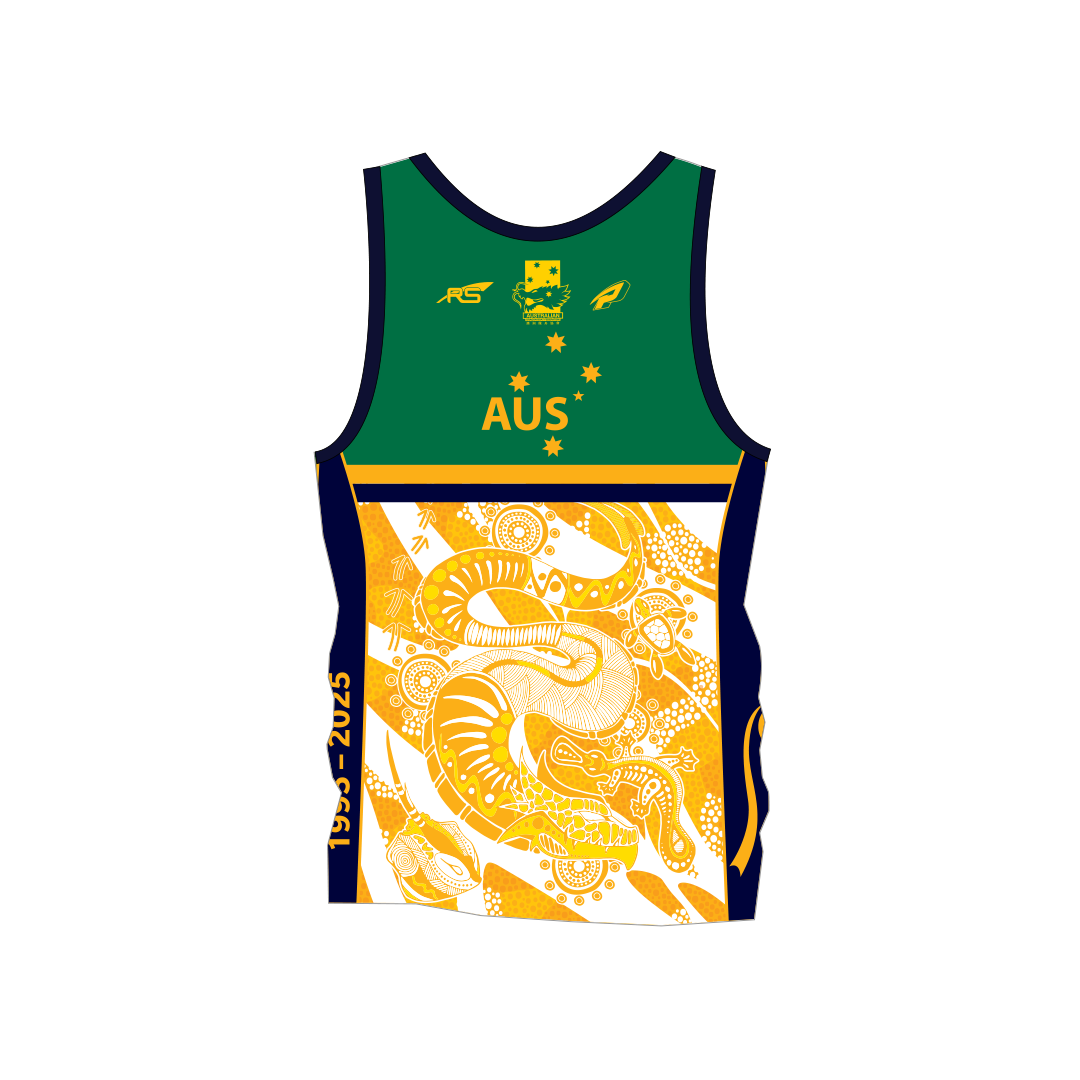 Mandatory Auroras 17th IDBF WDBRC Mens Unisex Sublimated Tank