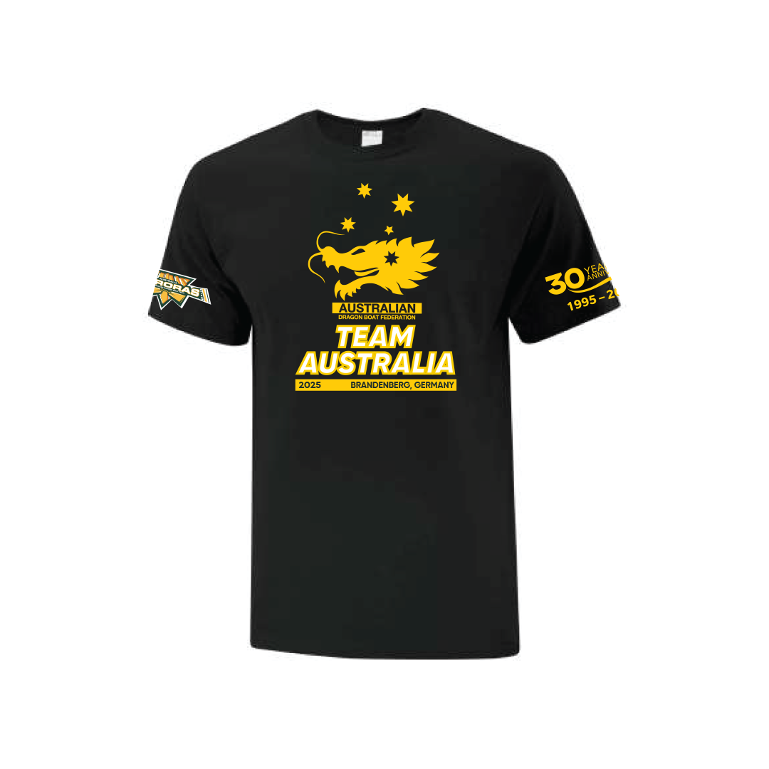 Auroras Mens Unisex National Team Commemorative Name Shirt Black