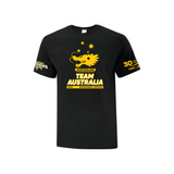 Auroras Mens Unisex National Team Commemorative Name Shirt Black