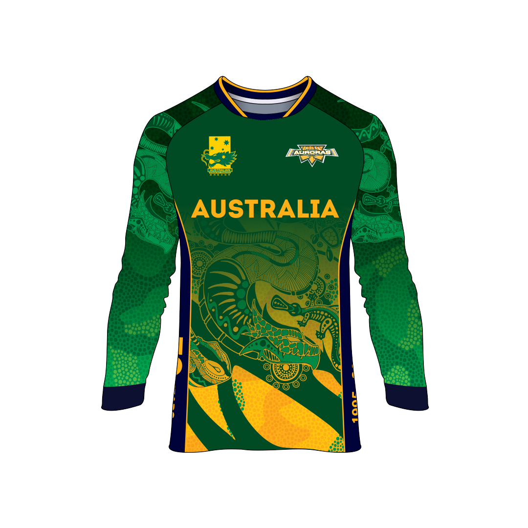 Auroras Mens Unisex Sublimated Training Longsleeve