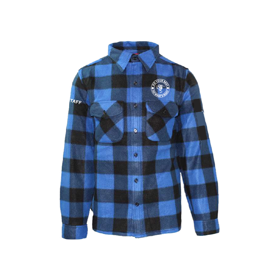 DT Staff Fleece Plaid Jacket