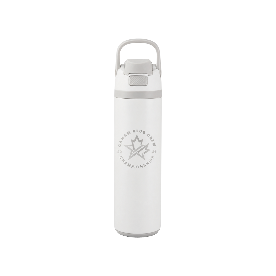 CANAM Stainless Flip Straw Bottle