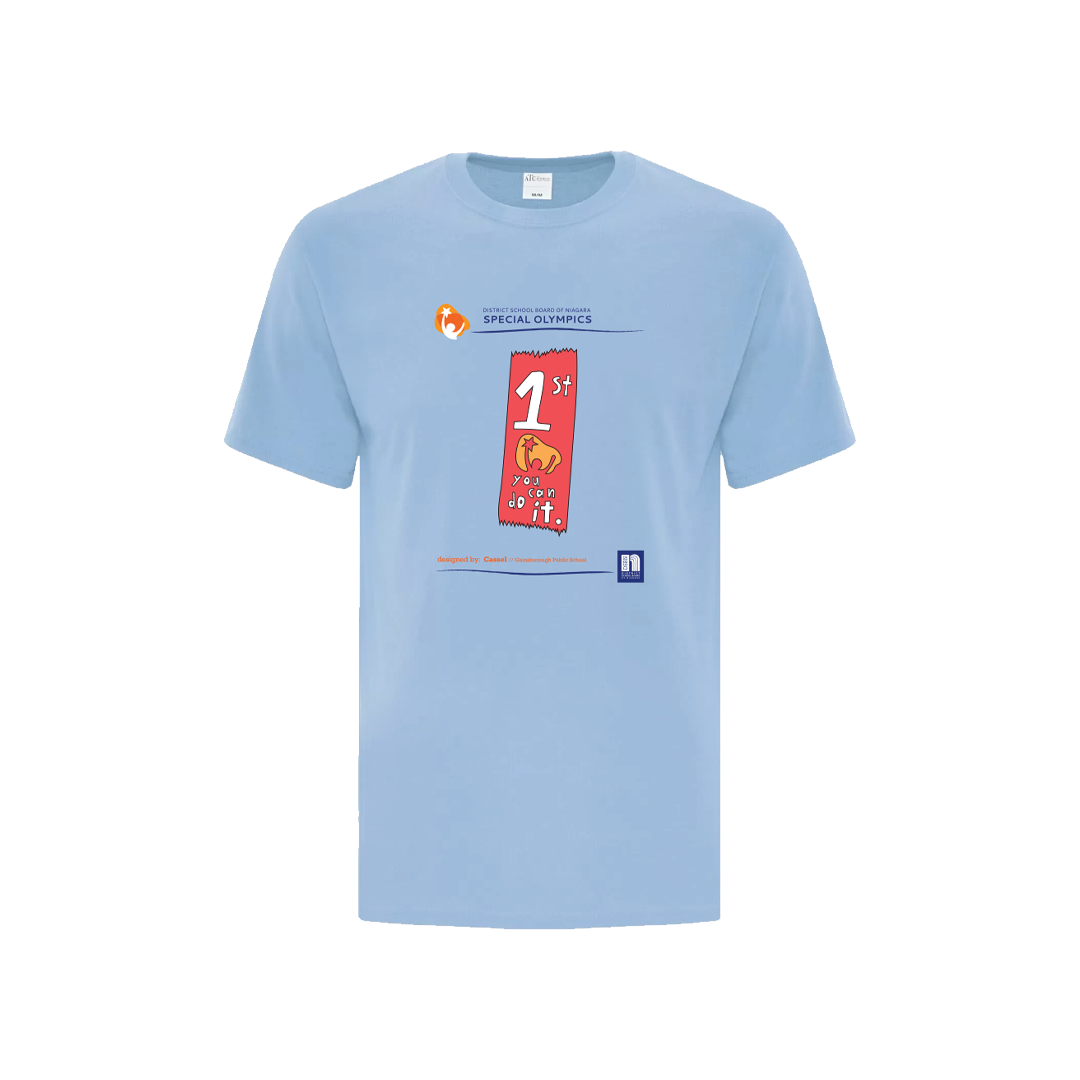 DSBN Special Olympics You Can do It Adult Tee-Designed by Cassel