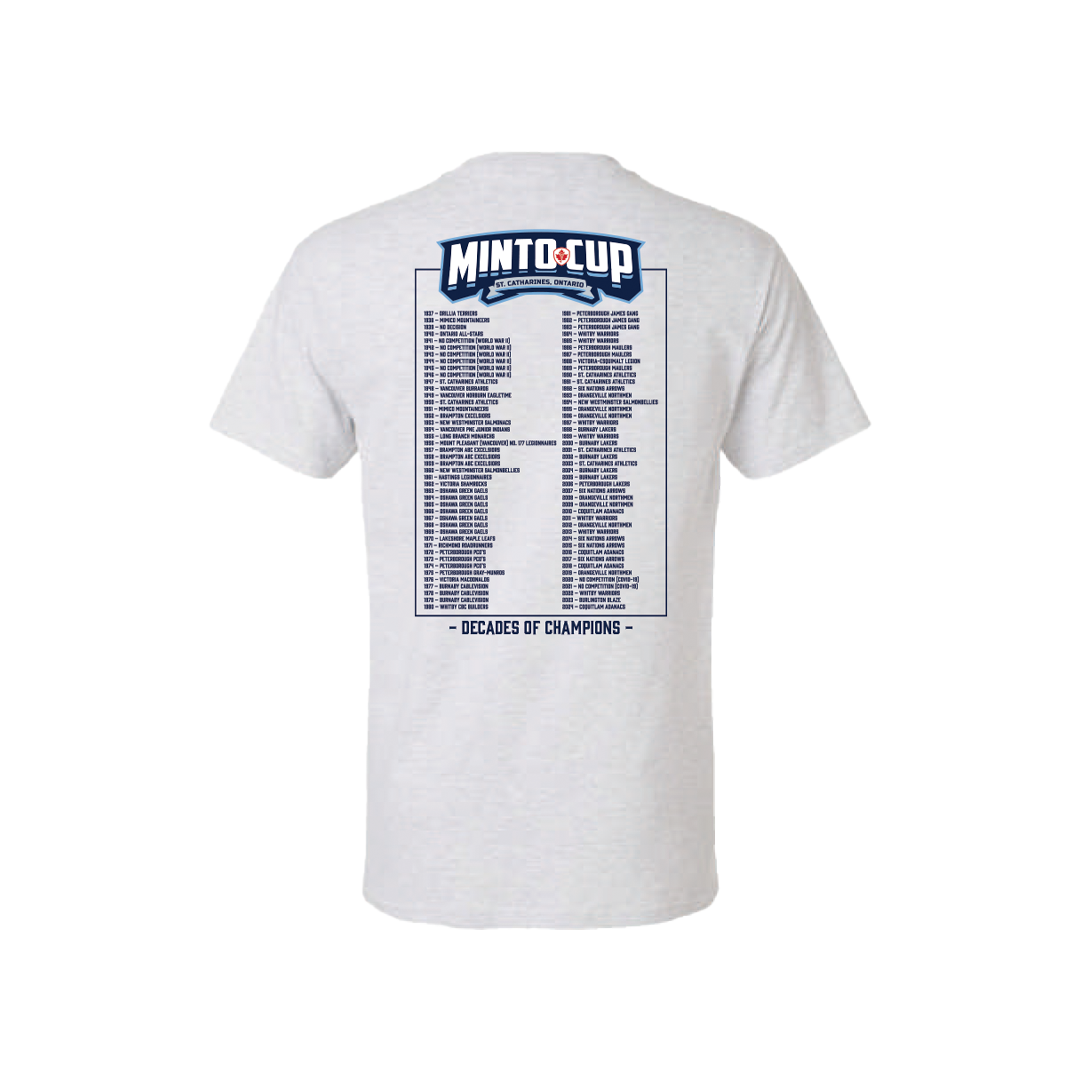 Minto Cup Cotton Champions Tee