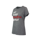 RO Eat Sleep RowON Repeat Tee Womens