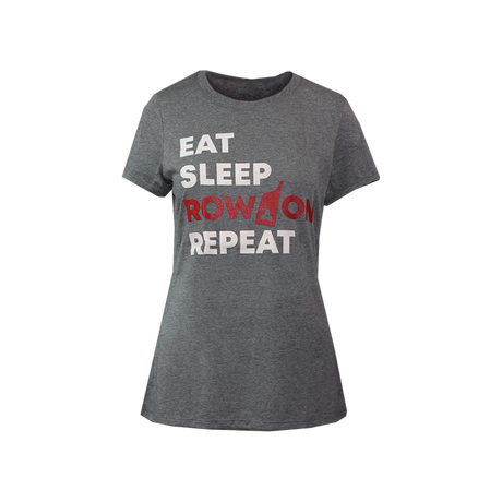 RO Eat Sleep RowON Repeat Tee Womens