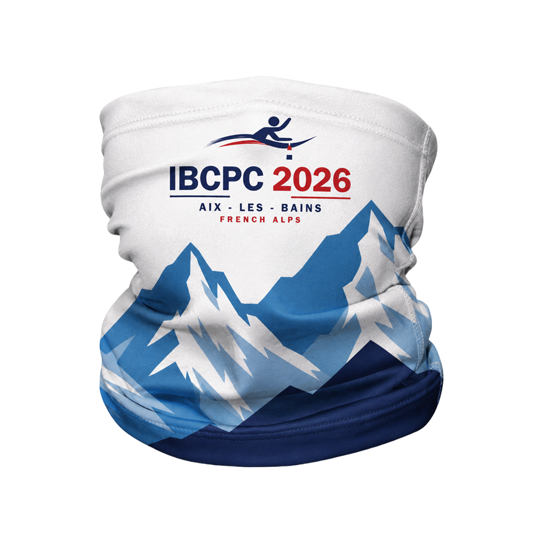 IBCPC France 2026 Neck Gaiter