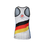IDBF Brandenburg 2025 Victory Stripes Racerback Tank Women