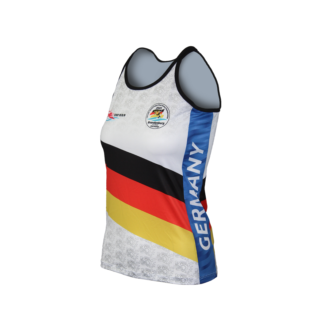 IDBF Brandenburg 2025 Victory Stripes Racerback Tank Women