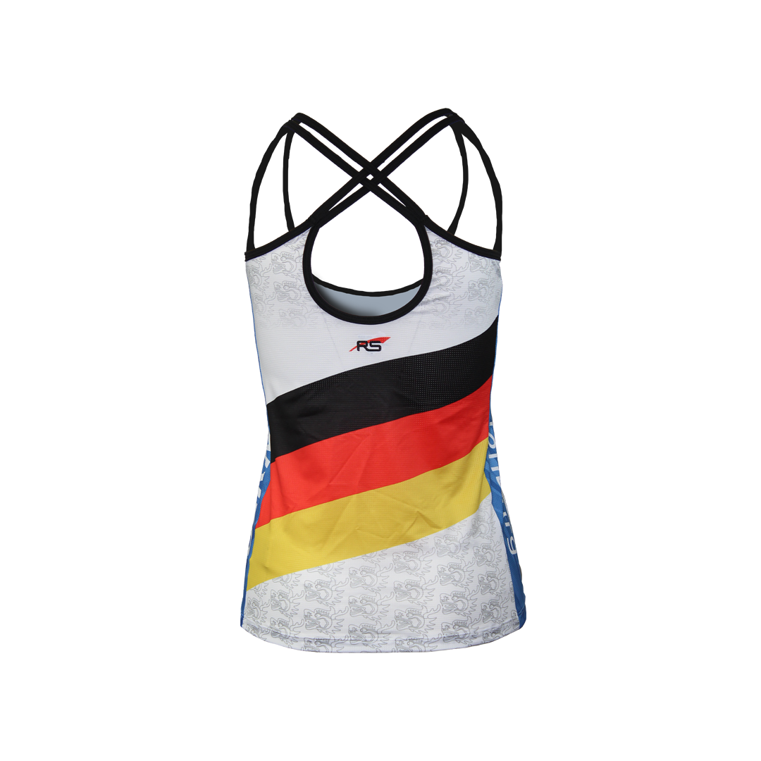 IDBF Brandenburg 2025 Victory Stripes Strappy Tank Women