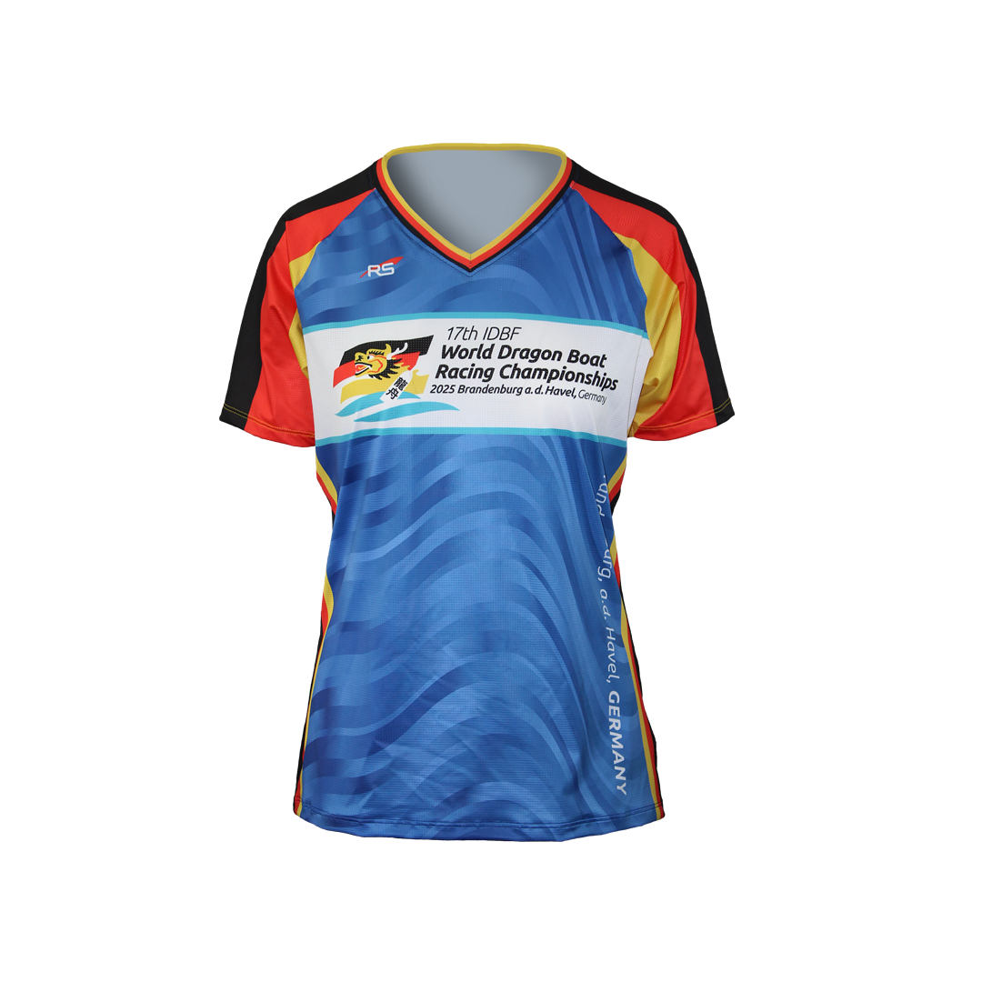 IDBF Brandenburg 2025 Podium Tech Short Sleeve Women
