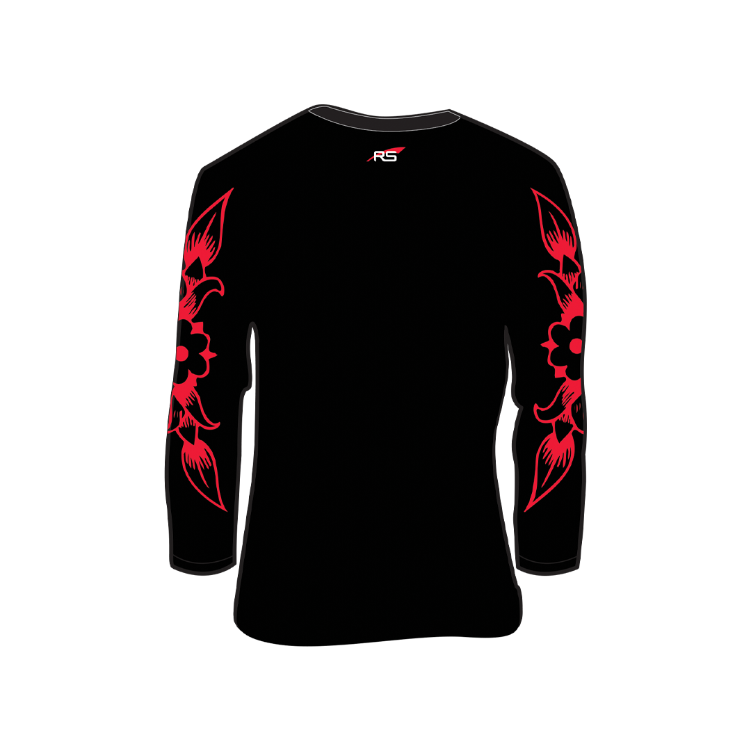 SCRC Black Longsleeve Race Shirt Mens