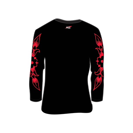 SCRC Black Longsleeve Race Shirt Womens
