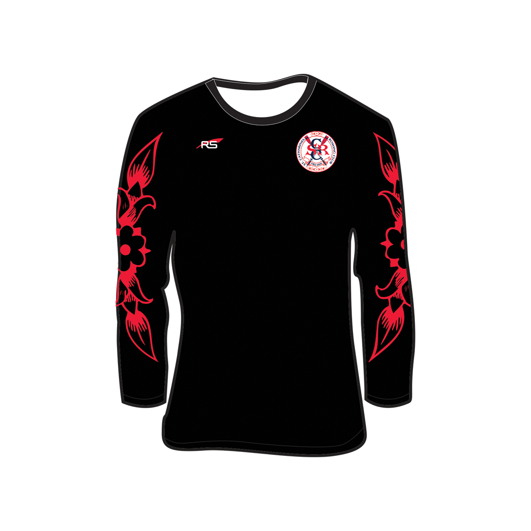 SCRC Black Longsleeve Race Shirt Mens