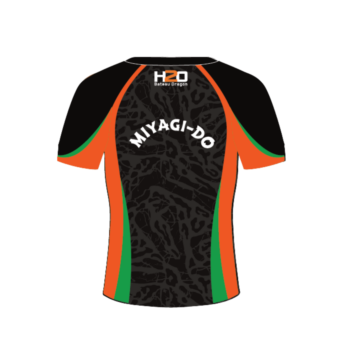 T-shirt de course à manches courtes Miyagi-Do Pour Hommes