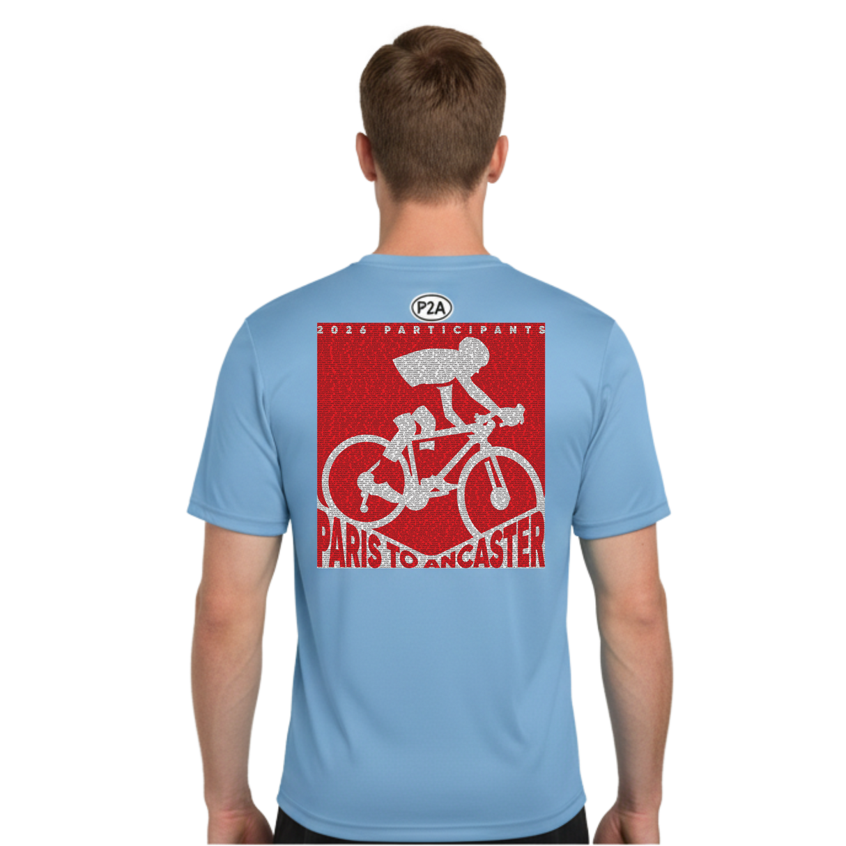 P2A Unisex Participant Names Tee
