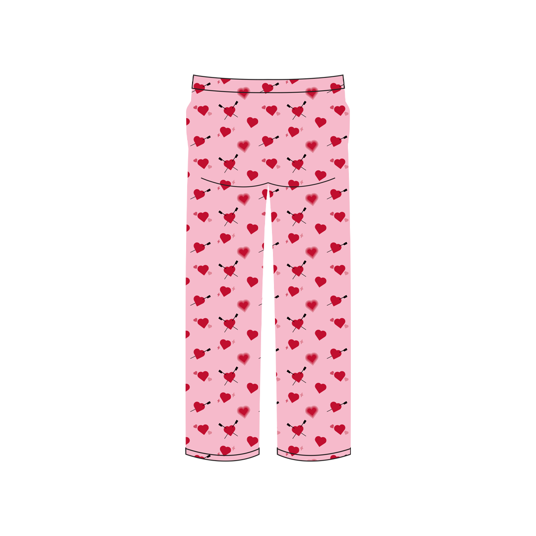 Valentines Day Heart PJ Pant Unisex