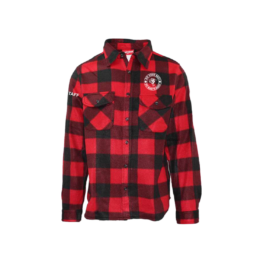 DT Staff Fleece Plaid Jacket