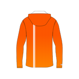 Ridley Grad Orange Sublimated Lightweight Sun Hoodie Mens