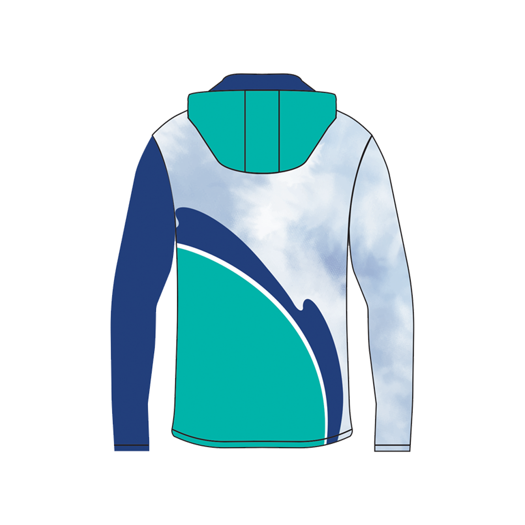 USDBF Club Crew Sublimated Sun Hoodie Mens