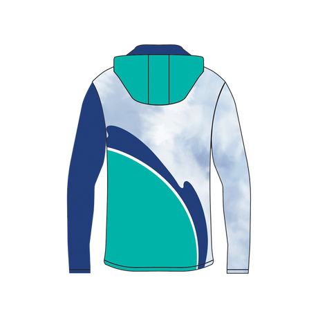 USDBF Club Crew Sublimated Sun Hoodie Womens