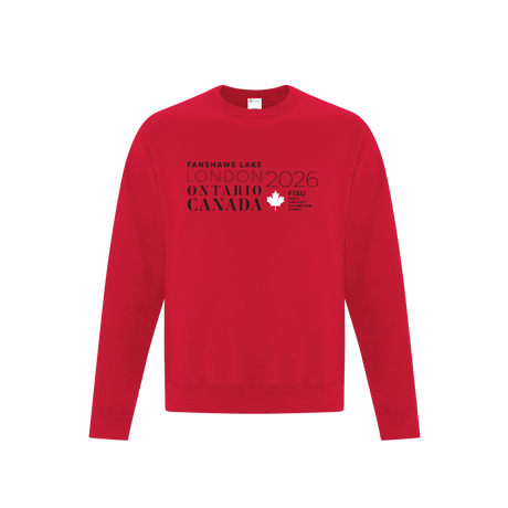 Team Canada Unisex FISU Crewneck Sweatshirt