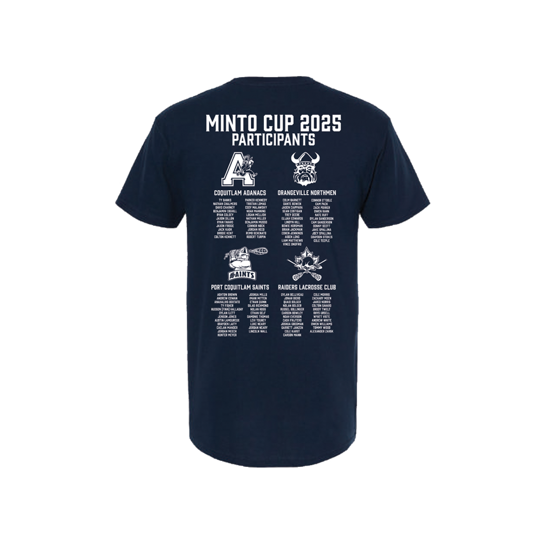 Minto Cup Cotton Participant Name Tee