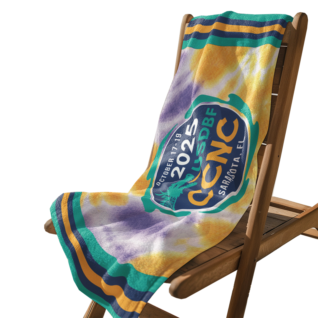USDBF Club Crew Beach Towel