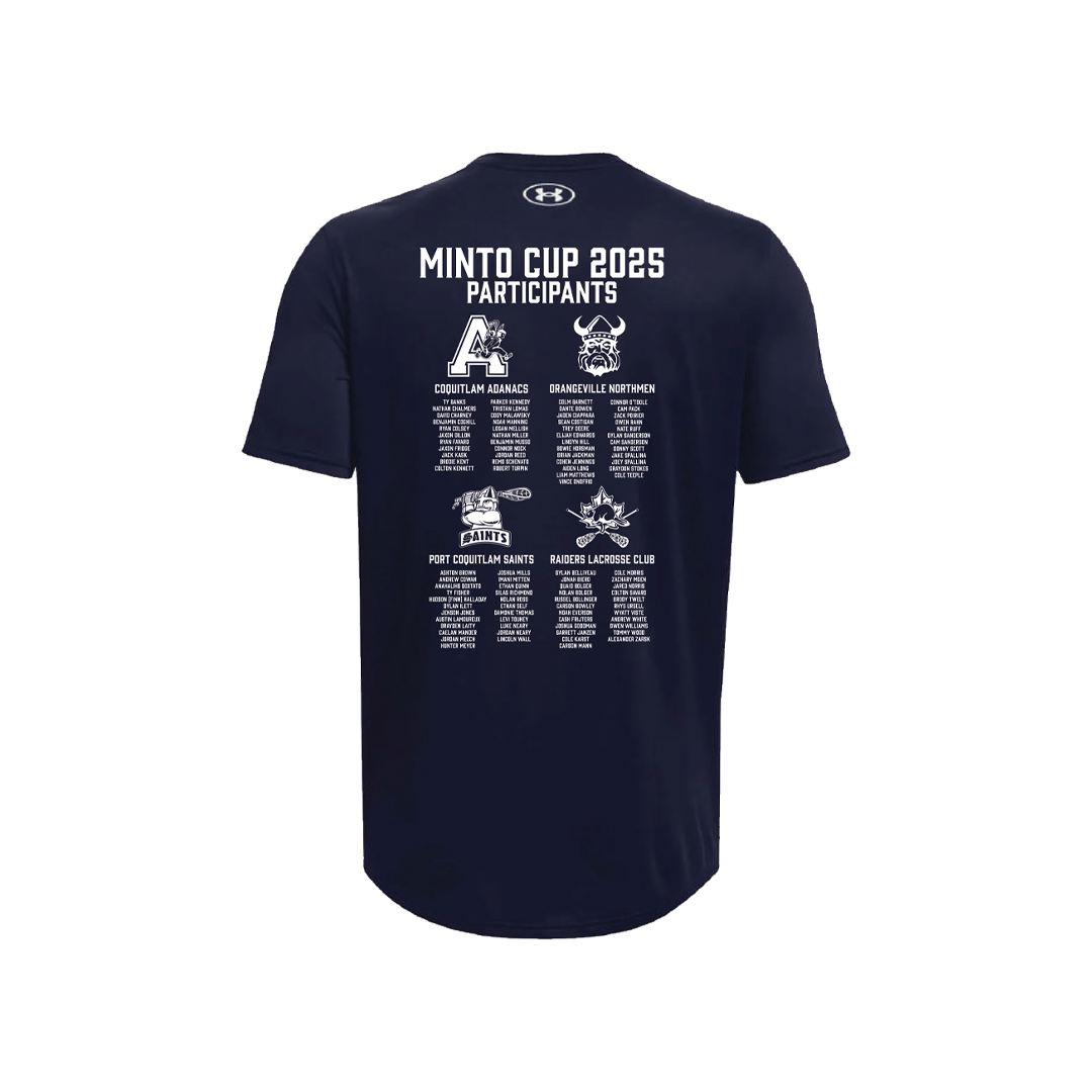 Minto Cup UA Participant Name Tee