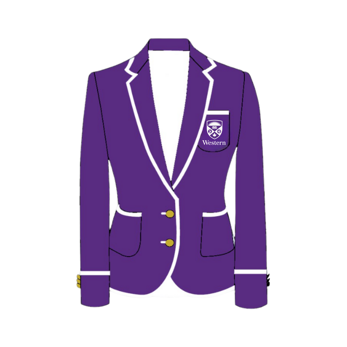 Western Custom Blazer Womens