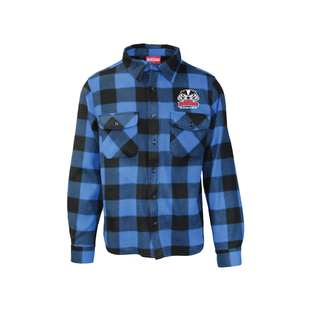 Brock Fleece Plaid Jacket